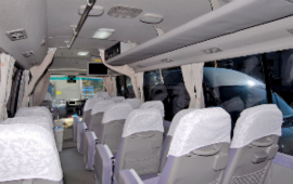 Micro Bus Coaster Interior